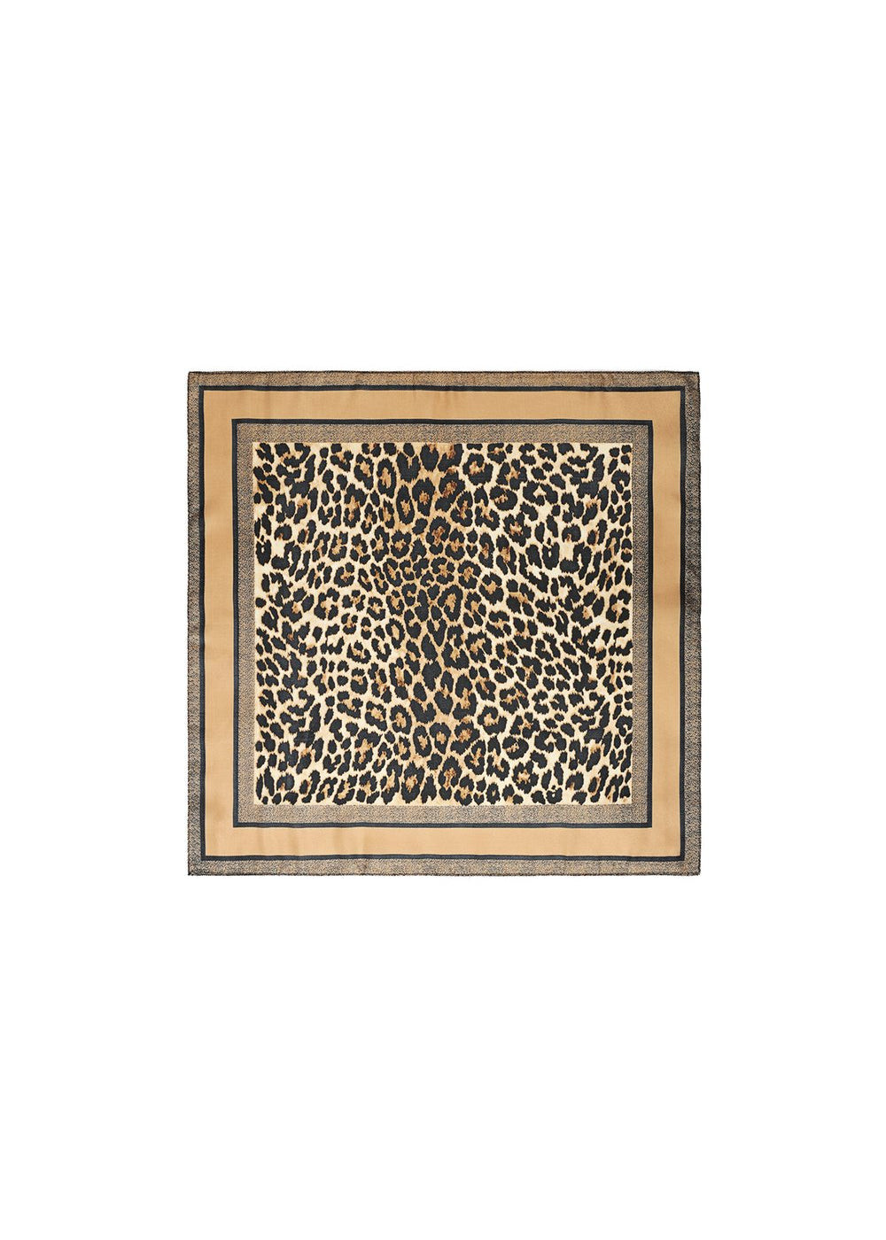 Bruin zomersjaaltje luipaard summer scarf