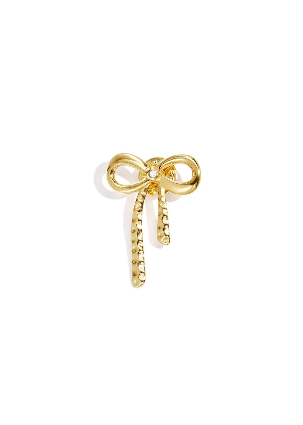 Gouden broche strikje