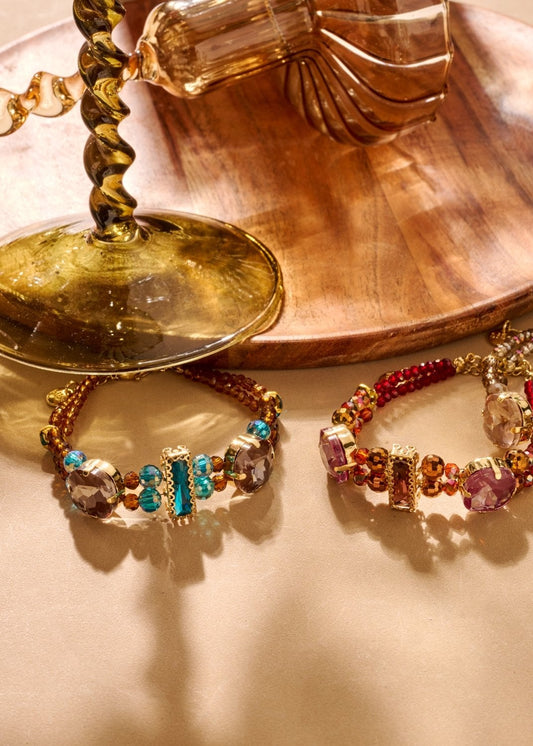 Luxe armbanden biba feest stenen by anoor