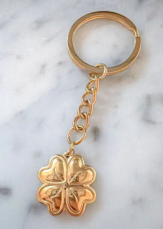 Sleutelhanger-cadeau-geluk-clover