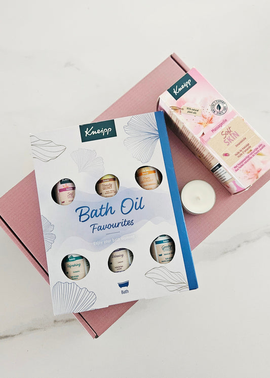 Cadeaubox met Kneipp badolie en massageolie by anoor