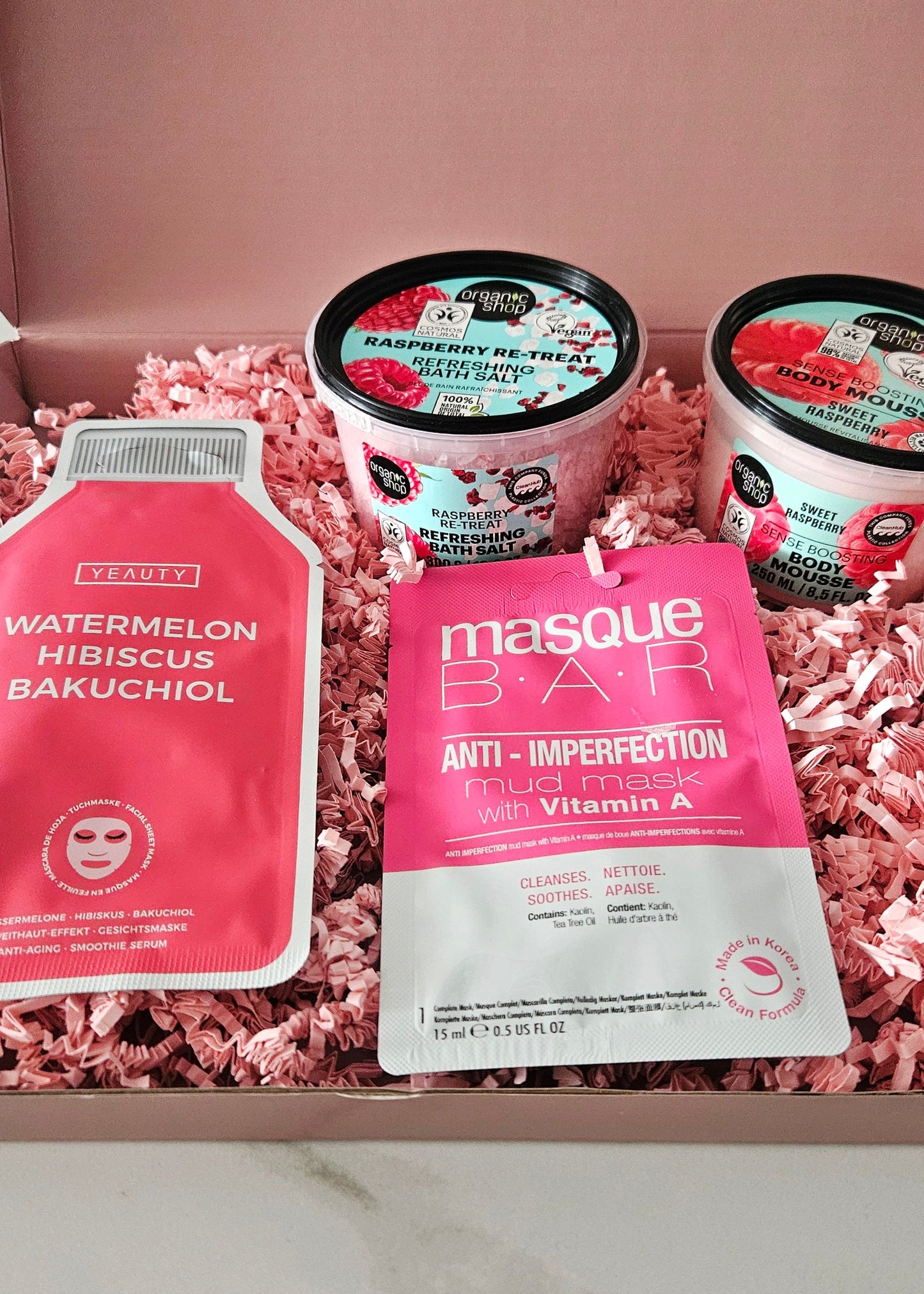 Originele cadaeubox met beautyproducten voor vrouwen