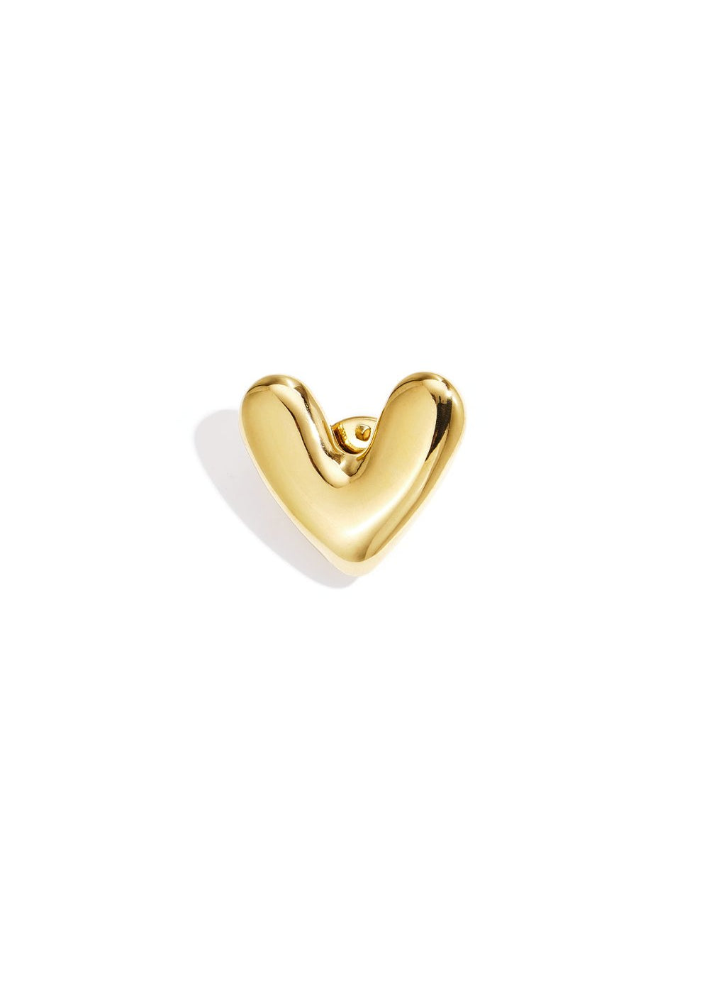 Broche goud hartje