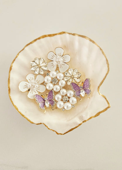 Button covers parels bloemen vlinders amsterdam nederland