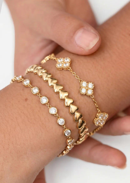 By Anoor armbandje klavertjes clover trend