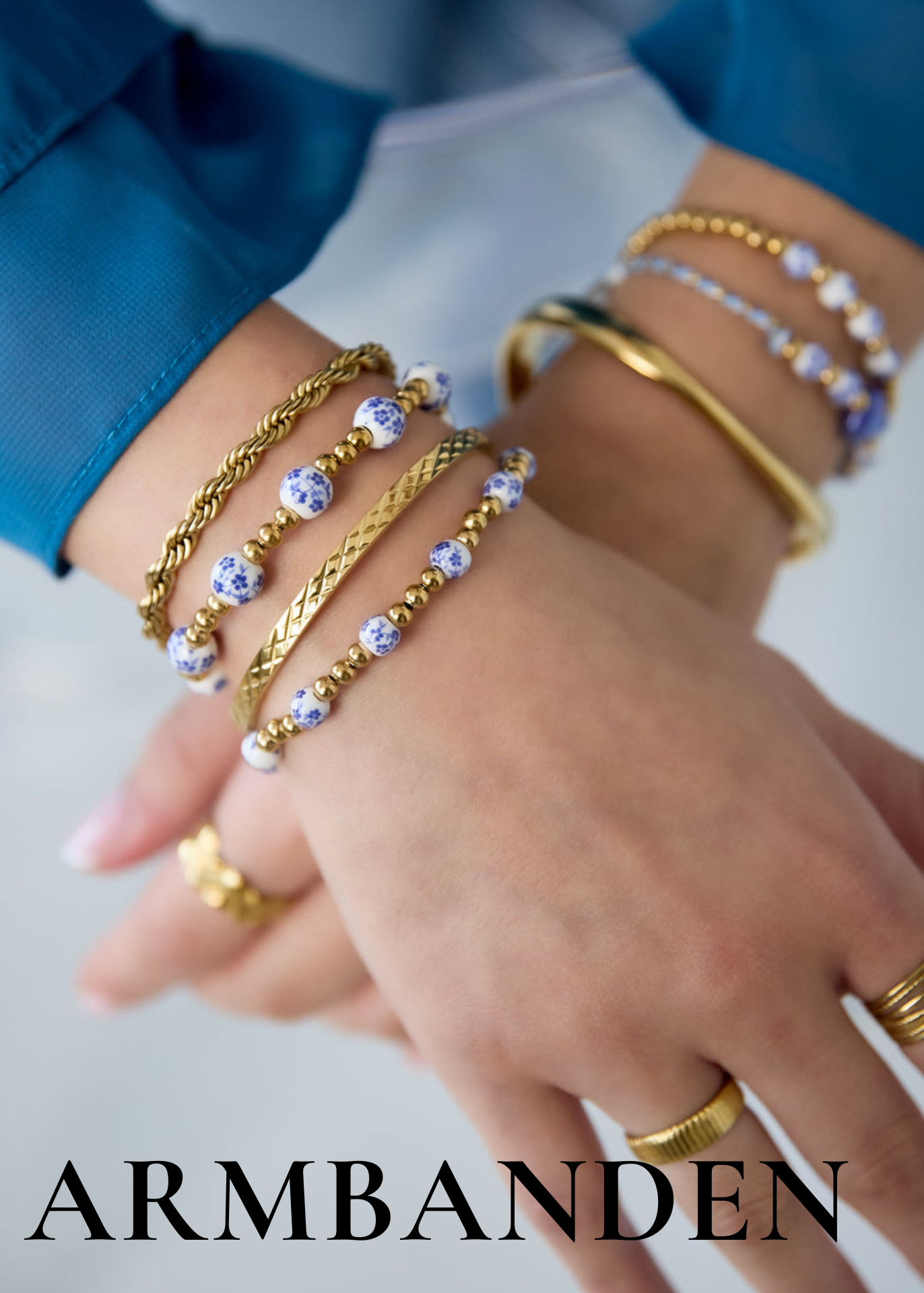 Webshop met hippe armbanden en kralenarmbandjes van stainless steel