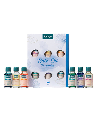 Cadeauset zes flesjes Kneipp badolie
