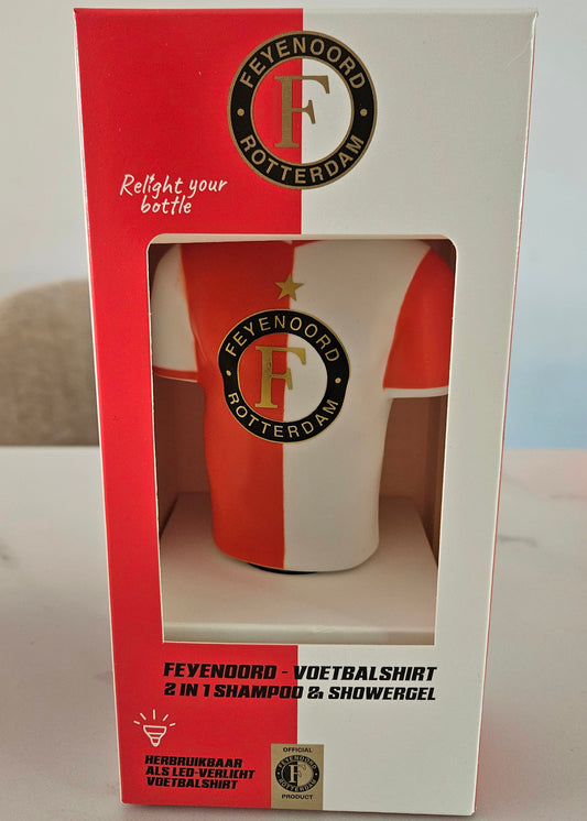 Cadeauverpakking feyenoord douchegel lamp