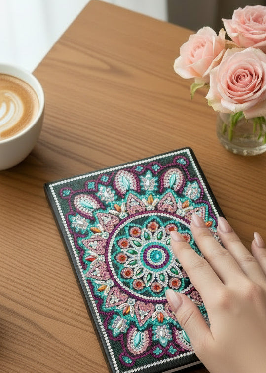 diamond painting notitieboek a5 mandala