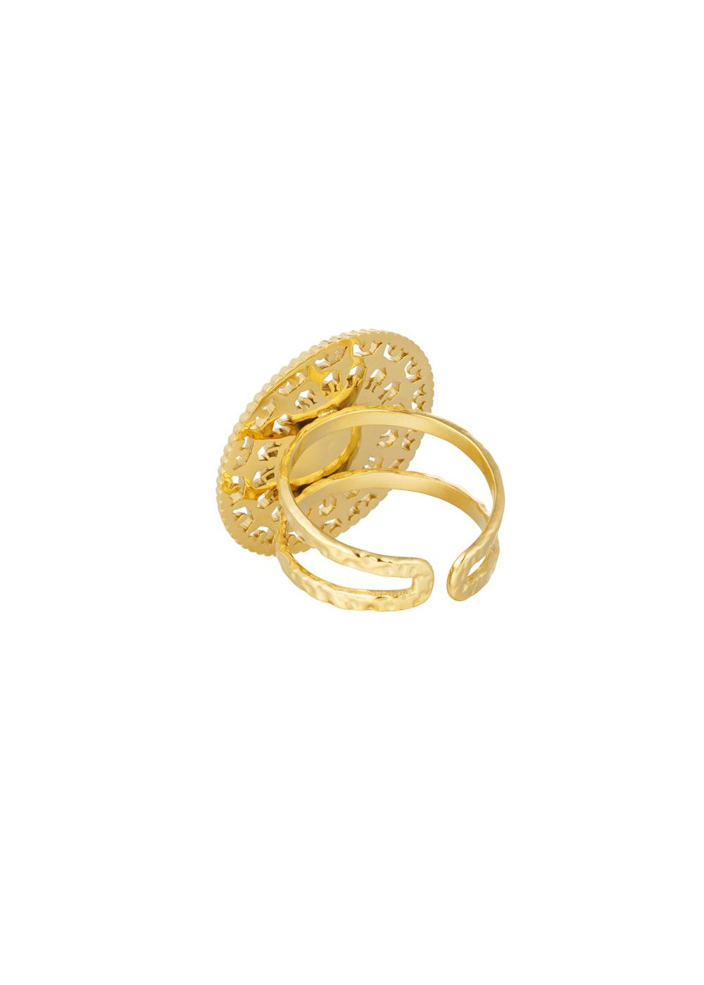 Gouden ring verstelbaar