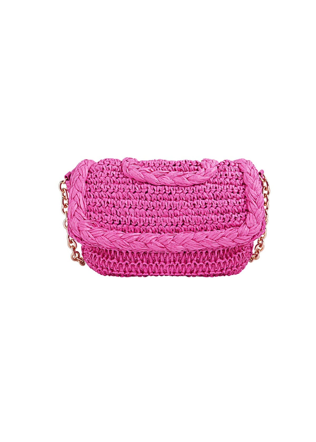 Handtas roze zomer strand fuchsia
