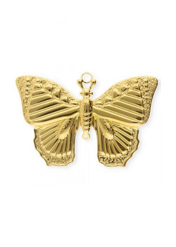 Hanger rvs stainless steel goud ketting vlinder