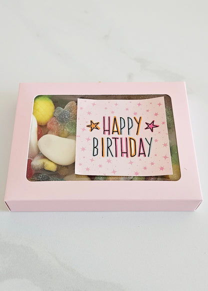 Happy birthday snoepcadeau snoepjes