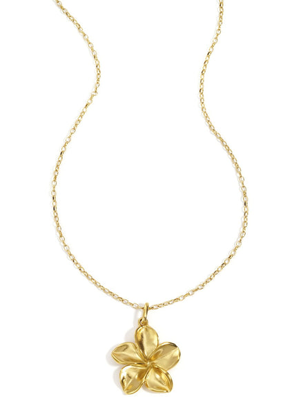 Ketting goud rvs bloem by anoor