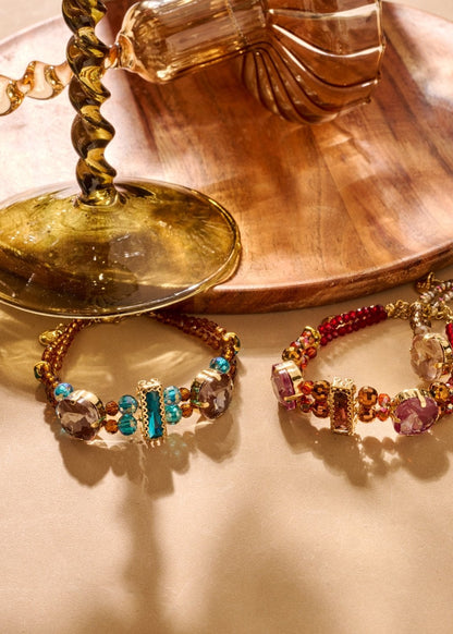 Luxe armbanden biba feest stenen by anoor