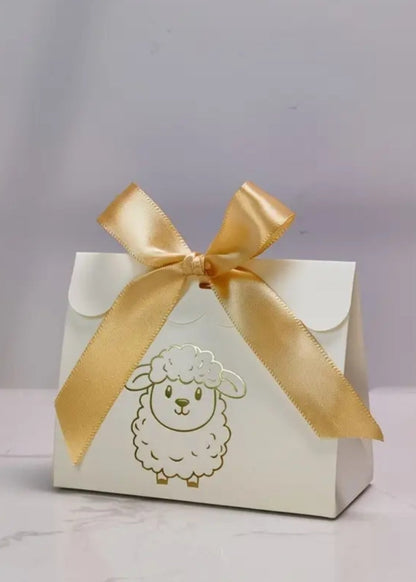 Luxe witte snoepdoos met halal snoep