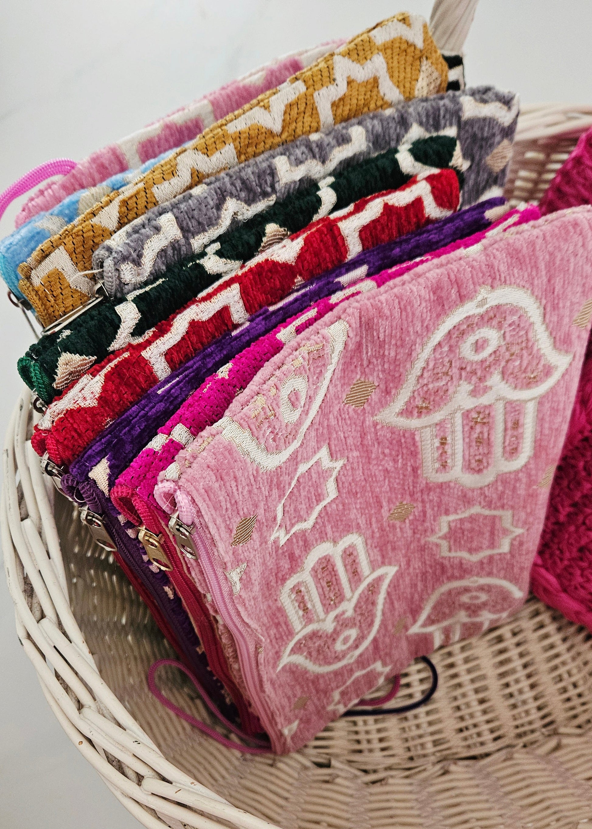 Marokkaanse zachte tasjes voor make-up clutch