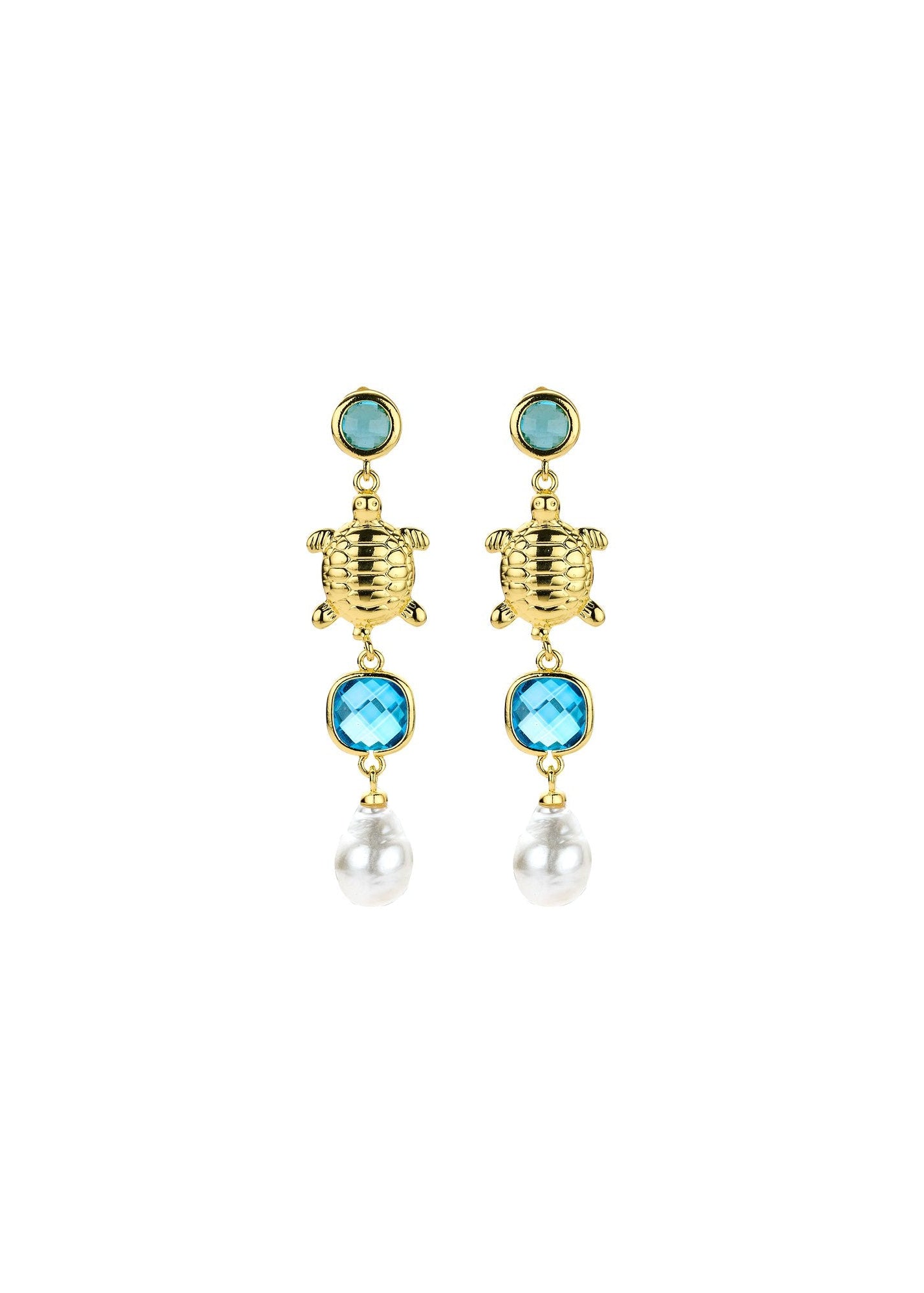 Oprbellen bibab zeeschilpadden zomer blauw strand