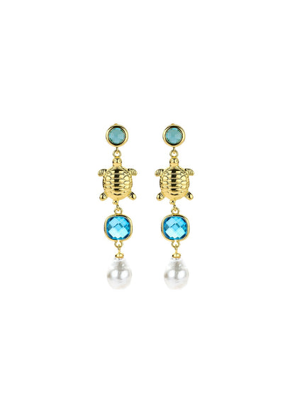 Oprbellen bibab zeeschilpadden zomer blauw strand