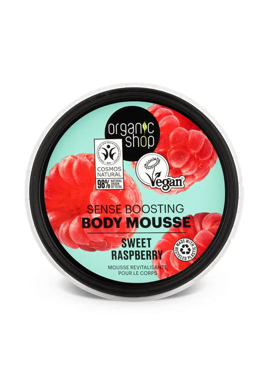 Organic shop body mousse frambozen