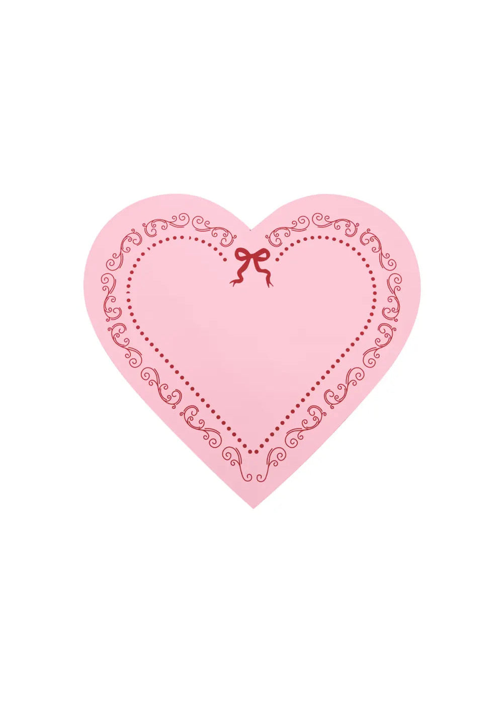 Sieradendoosje roze hart cadeauverpakking kerst