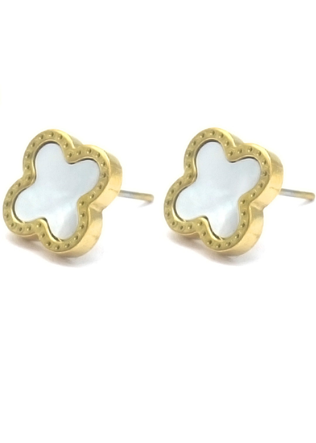 Stevige oorstekers oorbellen clovers klavers