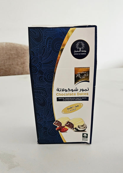 Verpakte dadels chocolade