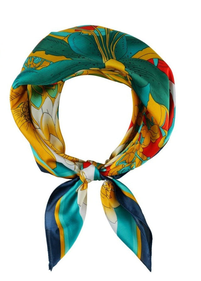 Vrolijk zomersjaaltje bandana tropical