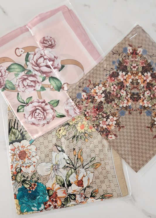 Zomversjaatjes bandanas bloemen